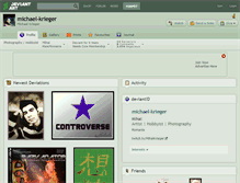 Tablet Screenshot of michael-krieger.deviantart.com