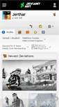 Mobile Screenshot of jerthar.deviantart.com