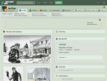 Tablet Screenshot of jerthar.deviantart.com