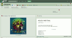 Desktop Screenshot of malonahuai.deviantart.com
