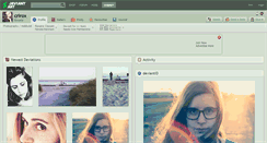 Desktop Screenshot of crirox.deviantart.com