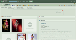 Desktop Screenshot of ch3mb3rs.deviantart.com