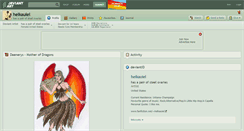 Desktop Screenshot of helkauiel.deviantart.com