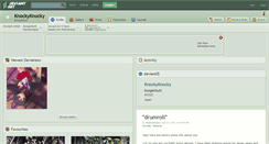 Desktop Screenshot of knockyknocky.deviantart.com