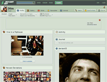 Tablet Screenshot of dilios.deviantart.com