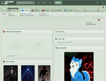 Tablet Screenshot of elosvento.deviantart.com
