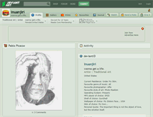 Tablet Screenshot of inuanjiri.deviantart.com