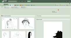Desktop Screenshot of maria42.deviantart.com