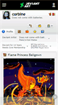 Mobile Screenshot of corbine.deviantart.com