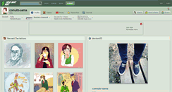 Desktop Screenshot of comuto-sama.deviantart.com