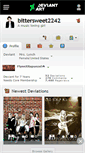 Mobile Screenshot of bittersweet2242.deviantart.com