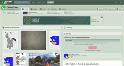 Desktop Screenshot of celestorion.deviantart.com