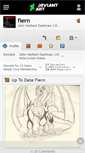 Mobile Screenshot of fiern.deviantart.com