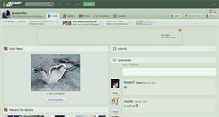 Desktop Screenshot of greenxin.deviantart.com