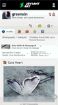 Mobile Screenshot of greenxin.deviantart.com