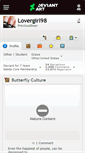 Mobile Screenshot of lovergirl98.deviantart.com