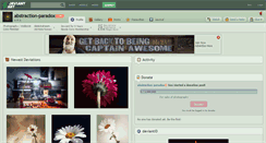 Desktop Screenshot of abstraction-paradox.deviantart.com