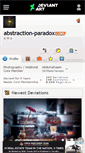 Mobile Screenshot of abstraction-paradox.deviantart.com