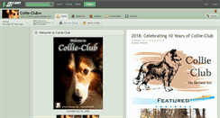 Desktop Screenshot of collie-club.deviantart.com