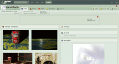 Desktop Screenshot of kuroonikuma.deviantart.com