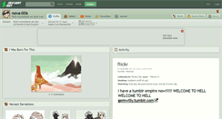 Desktop Screenshot of nova-006.deviantart.com