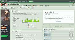 Desktop Screenshot of fantasy-tokio-hotel.deviantart.com