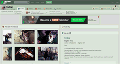 Desktop Screenshot of iceskar.deviantart.com