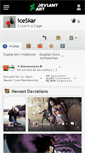 Mobile Screenshot of iceskar.deviantart.com