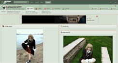 Desktop Screenshot of cartoonhero777.deviantart.com