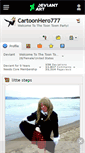 Mobile Screenshot of cartoonhero777.deviantart.com