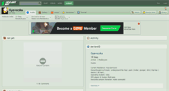 Desktop Screenshot of gyevocska.deviantart.com