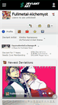 Mobile Screenshot of fullmetal-alchemyst.deviantart.com