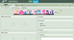 Desktop Screenshot of angela.deviantart.com