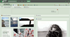 Desktop Screenshot of enrique3tu.deviantart.com