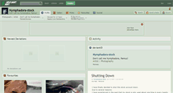 Desktop Screenshot of nymphadora-stock.deviantart.com