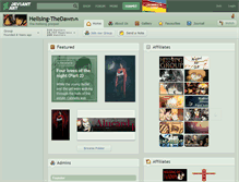 Tablet Screenshot of hellsing-thedawn.deviantart.com