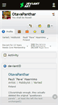 Mobile Screenshot of otavapanthar.deviantart.com