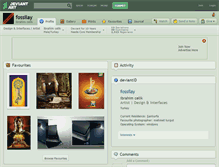 Tablet Screenshot of fossilay.deviantart.com