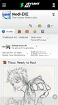 Mobile Screenshot of medi-exe.deviantart.com