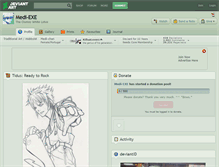 Tablet Screenshot of medi-exe.deviantart.com