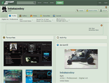 Tablet Screenshot of bobakazooboy.deviantart.com