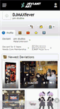 Mobile Screenshot of djmaxfever.deviantart.com