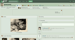 Desktop Screenshot of phoenixacid.deviantart.com