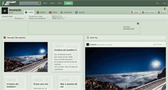 Desktop Screenshot of inconscio.deviantart.com
