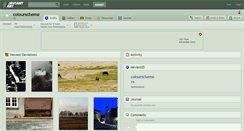 Desktop Screenshot of colourscheme.deviantart.com