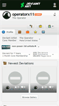 Mobile Screenshot of operatorx11.deviantart.com