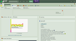 Desktop Screenshot of milkiemoo.deviantart.com