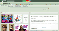 Desktop Screenshot of happytofucube.deviantart.com