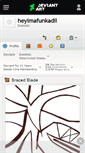 Mobile Screenshot of heyimafunkadil.deviantart.com