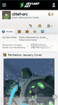 Mobile Screenshot of chief-orc.deviantart.com